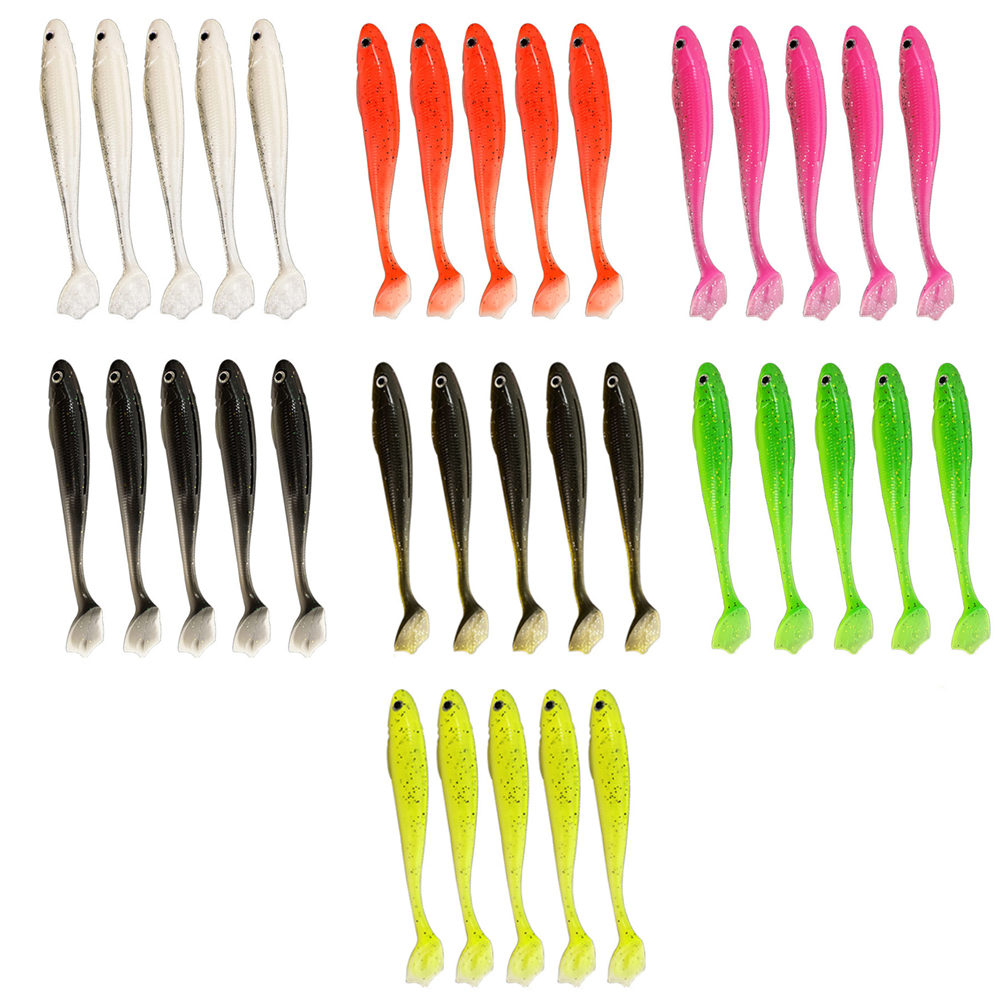 Gardening Tools Must Haves - 5/7pcs PVC Soft Fishing Lure Biomimetic
