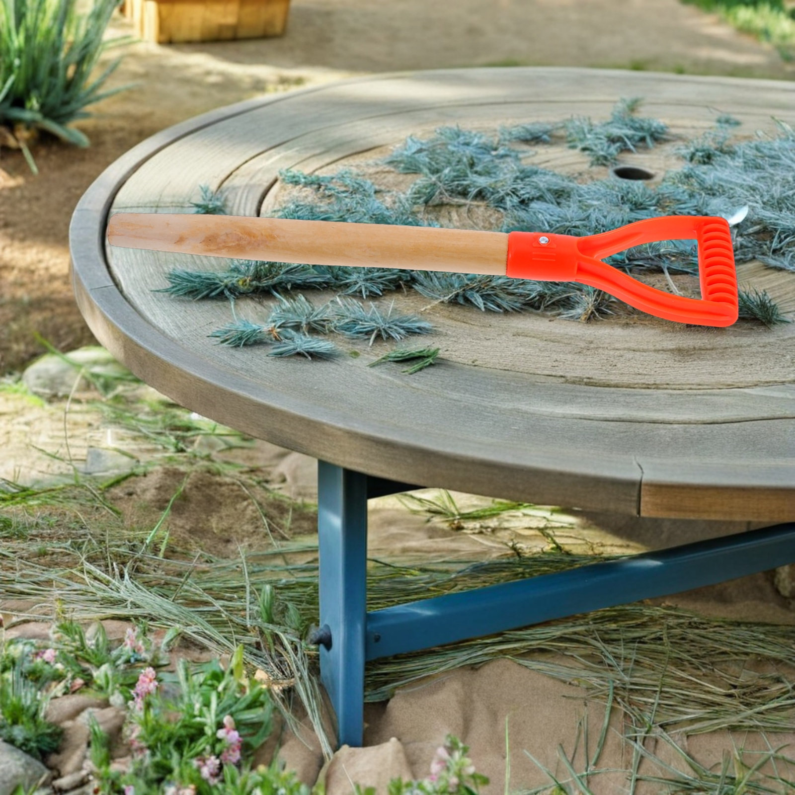 Wood Garden Fork Handle Replac - Spade Digging Fork ulasan dan harga