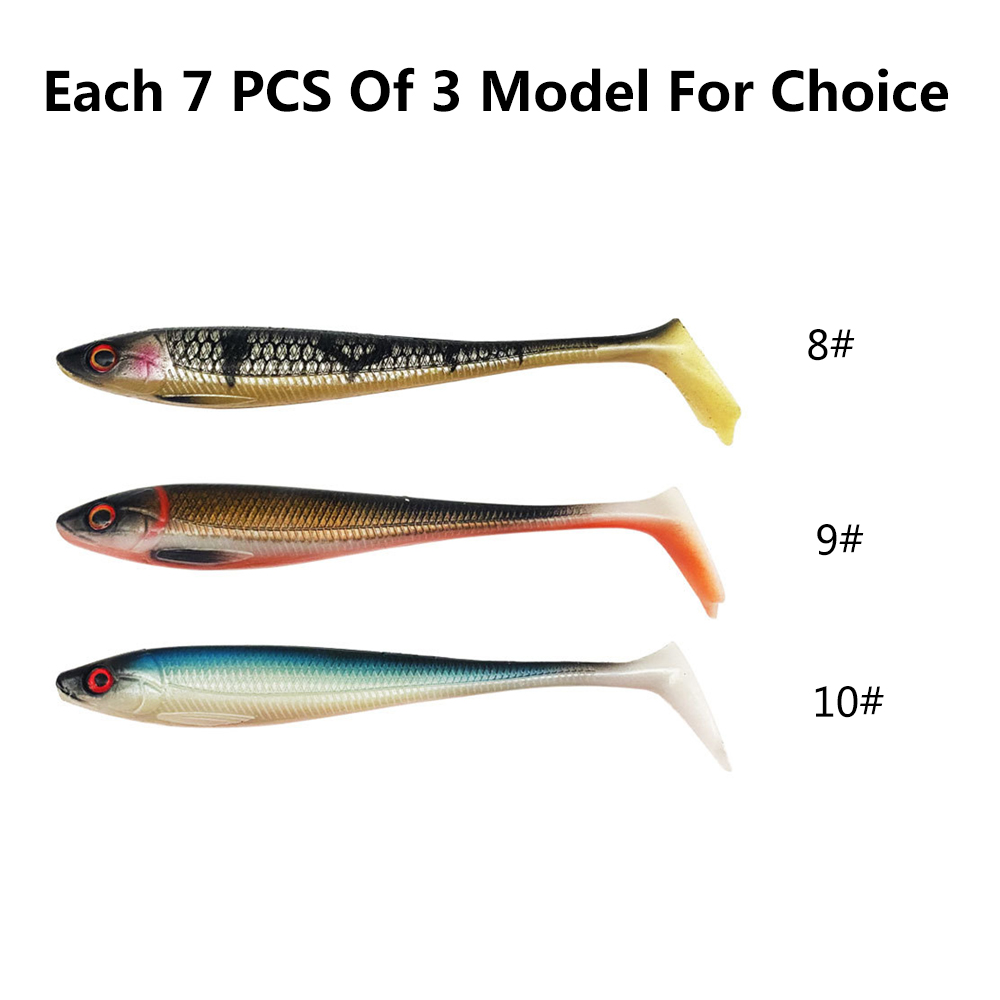 5/7pcs PVC Soft Fishing Lure B - Gardening Tools Must Haves ulasan dan harga