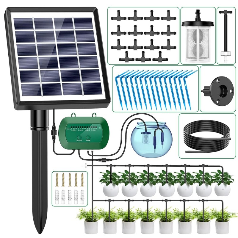 Solar Intelligent Irrigation K - Automatic Plant Waterer ulasan dan harga